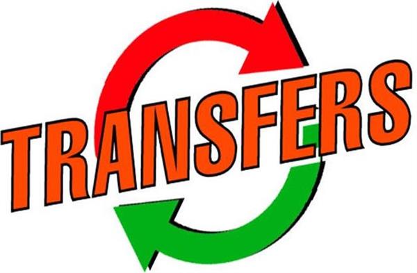 large scale transfers in the haryana police department