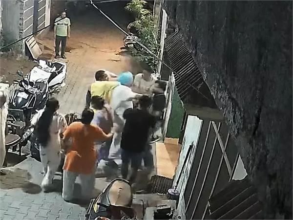 a fight broke out over dirty water in the street