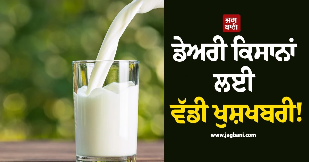 ਕਿਸਾਨਾਂ ਲਈ ਵੱਡੀ ਖੁਸ਼ਖਬਰੀ! HP 'ਚ ਗਾਂ ਦੇ ਦੁੱਧ 'ਤੇ 31 ਤੇ ਮੱਝ ਦੇ ਦੁੱਧ 'ਤੇ 14 ਰੁਪਏ ਵਧੀ MSP