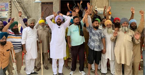 villagers protest against sand mafia in boothgarh