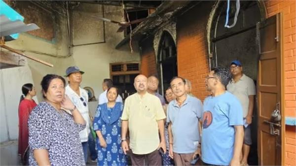 fire breaks out in sikkim temple  inquiry ordered