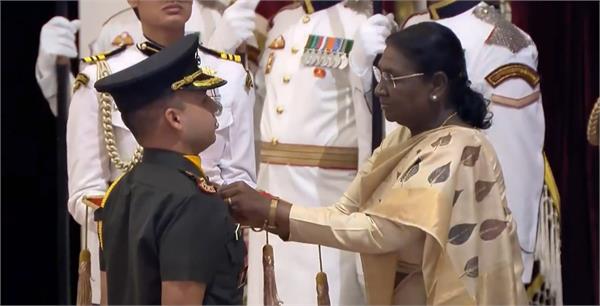 shaurya chakra awarded to colonel