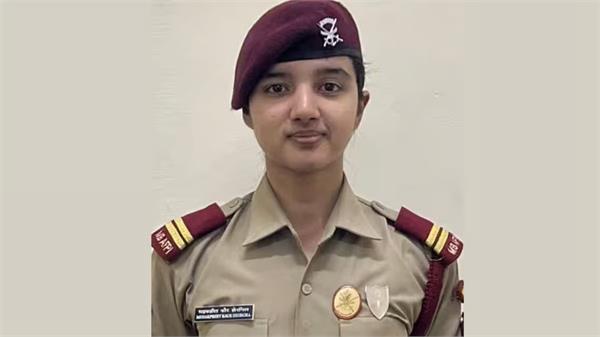 mehakpreet kaur secured first rank in air force academy