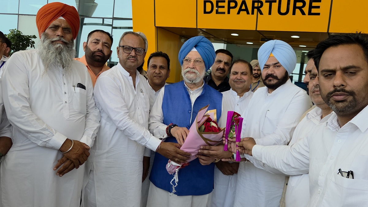 ਕੇਂਦਰੀ ਮੰਤਰੀ ਹਰਦੀਪ ਸਿੰਘ ਪੁਰੀ ਵੱਲੋਂ ਹਲਵਾਰਾ ਏਅਰਪੋਰਟ ਦਾ ਦੌਰਾ