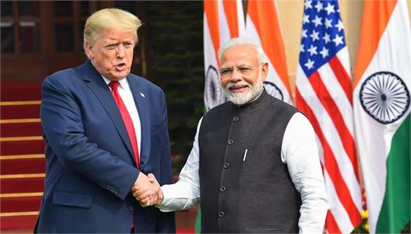 donald trump congratulates pm modi on record breaking tenure