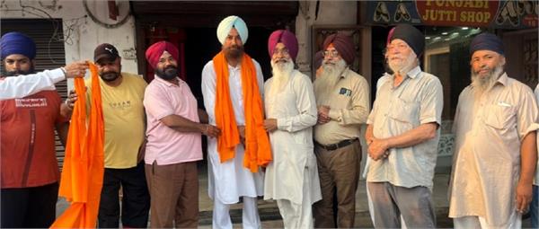 bhai goga honored for appointed as observer of tarntaran kapurthala