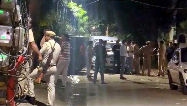 late night police encounter in gurugram