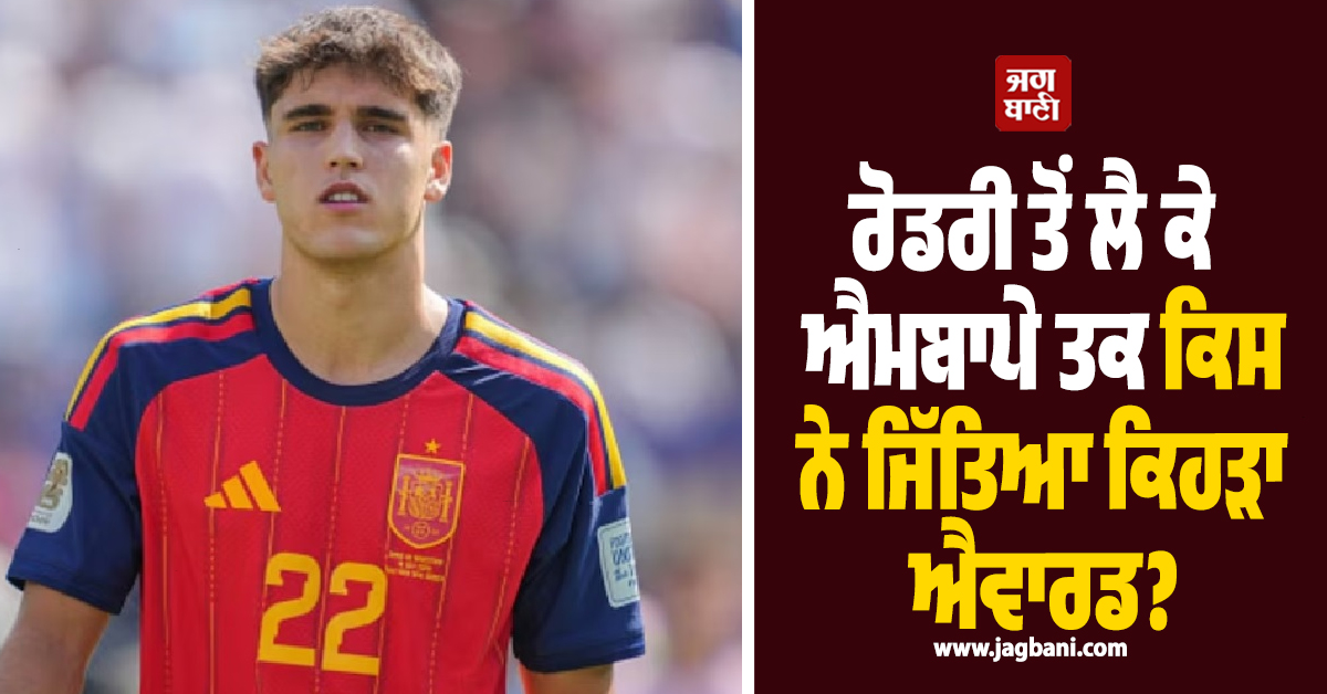 FIFA World Cup: ਸਪੇਨ ਬਣਿਆ ਵਰਲਡ ਚੈਂਪੀਅਨ, ਰੋਡਰੀ ਤੋਂ ਲੈ ਕੇ ਐਮਬਾਪੇ ਤਕ ਕਿਸਨੇ ਜਿੱਤਿਆ ਕਿਹੜਾ ਐਵਾਰਡ