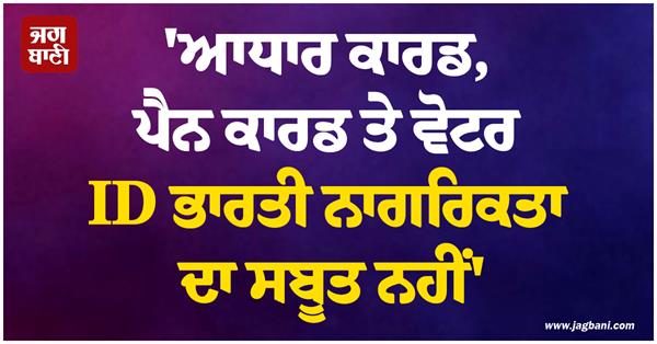 voter id  aadhar card  pan card indian citizenship