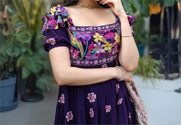 young women  embroidered dresses  fashion
