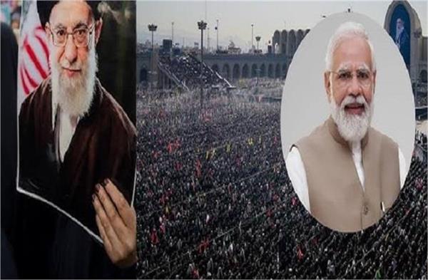 iran thanked india