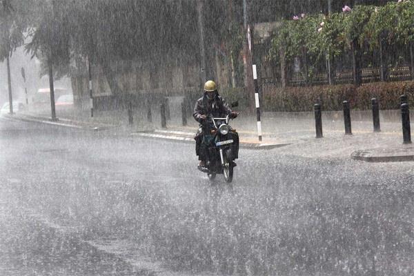 heavy rain  haryana  weather
