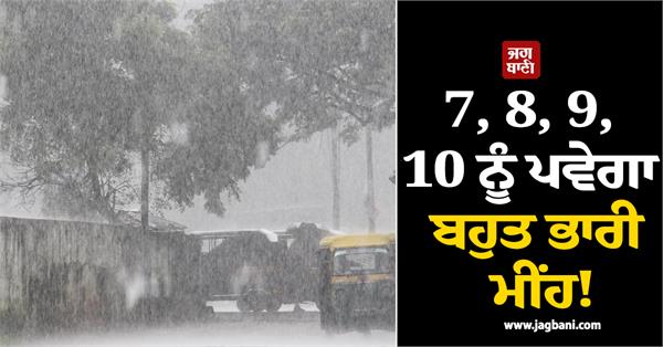 heavy rain alert 5 days imd