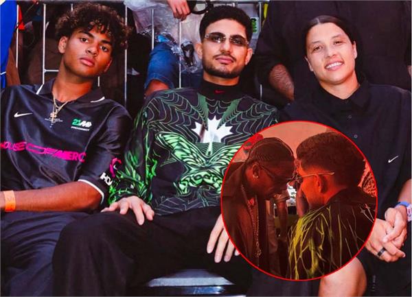 indian skipper shubman gill  rapper travis scott meet in us