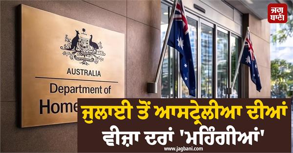 australian visa rates