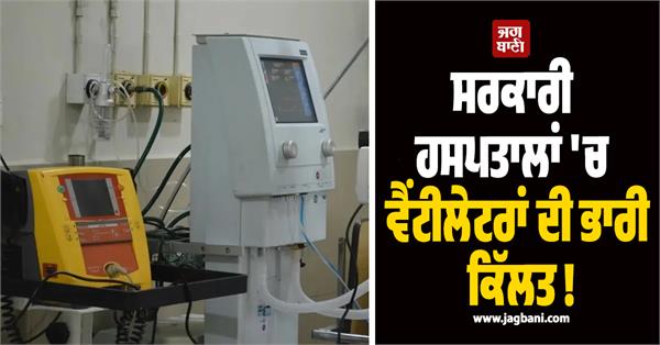 ventilator shortage