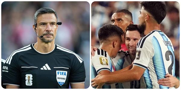 unlucky for messi vincic will be the referee in the final