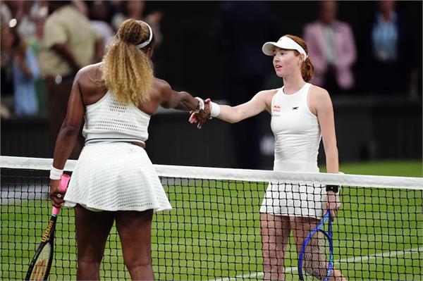 australia  s maya defeats serena williams at wimbledon