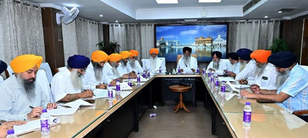 SGPC ਦੀ ਅੰਤ੍ਰਿੰਗ ਇਕੱਤਰਤਾ ’ਚ ਵੱਡੇ ਫੈਸਲੇ; ਸਿੱਖ ਨੌਜਵਾਨੀ ਦੇ ਘਾਣ ਤੇ ਸਰਕਾਰੀ ਅੱਤਿਆਚਾਰ ਵਿਰੁੱਧ ਪਾਸ ਕੀਤੇ ਮਤੇ