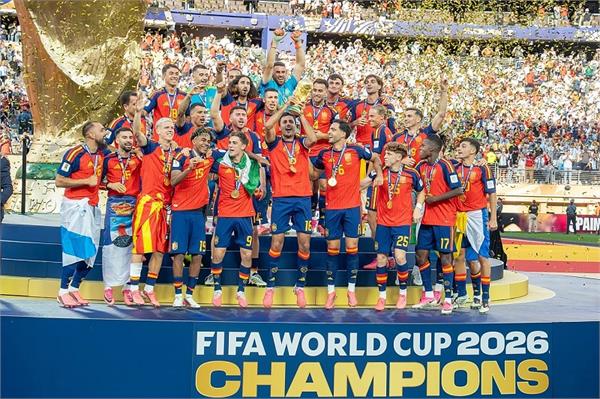 spain is the champion for this