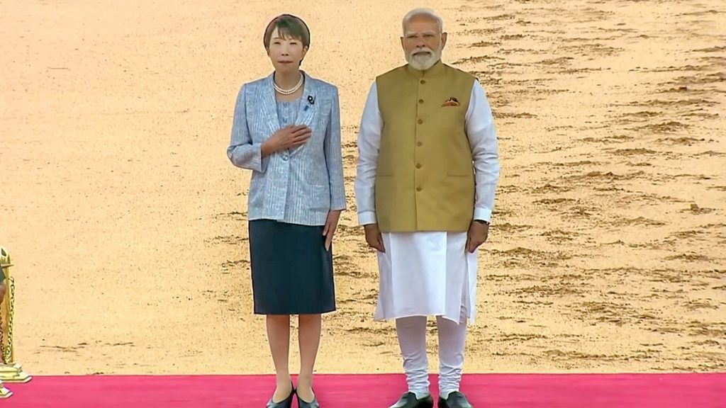 ਭਾਰਤ ਪਹੁੰਚੀ ਜਾਪਾਨ ਦੀ ਪ੍ਰਧਾਨ ਮੰਤਰੀ ਨਾਲ PM ਮੋਦੀ ਨੇ ਕੀਤੀ ਮੁਲਾਕਾਤ ! ਹੋ ਸਕਦੇ ਕਈ ਵੱਡੇ ਸਮਝੌਤੇ