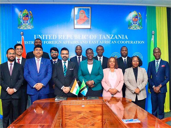 india and tanzania review trade defence at 3rd foreign office consultations