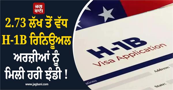 h 1b visa renewals
