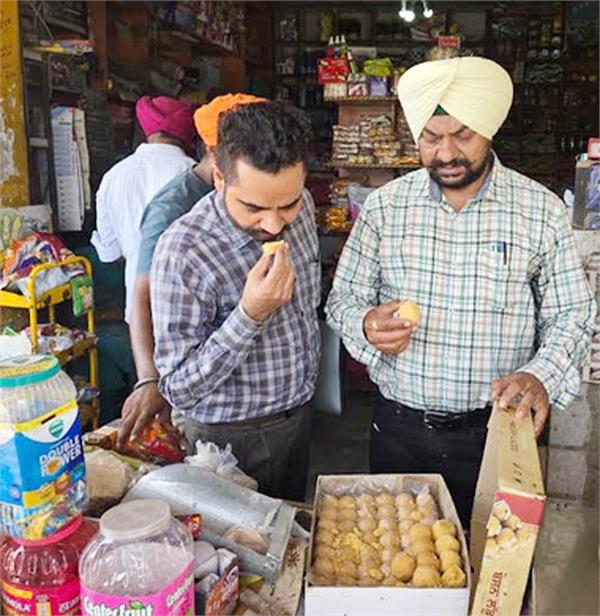 health officer conducts raid in tarn taran