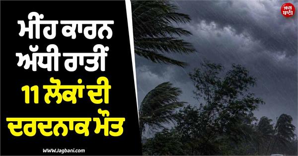 heavy rain house collapse
