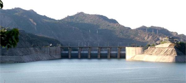 ranjit sagar dam water level crosses 506 meters