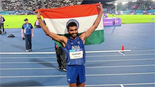 cwg 2026  sarvesh kushare creates history