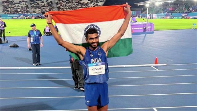 CWG 2026: ਸਰਵੇਸ਼ ਕੁਸ਼ਾਰੇ ਨੇ ਰਚਿਆ ਇਤਿਹਾਸ , ਹਾਈ ਜੰਪ ''ਚ ਚਾਂਦੀ ਜਿੱਤਣ ਵਾਲੇ ਪਹਿਲੇ ਭਾਰਤੀ ਪੁਰਸ਼ ਬਣੇ