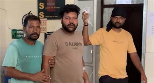 contractor swallowed poisonous medicine