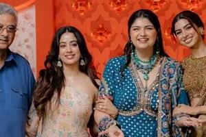 sisters janhvi and khushi kapoor surprise anshula kapoor with a mehendi ceremony