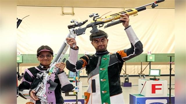 ISSF WC 2026: ਸੋਨਮ-ਹਿਮਾਂਸ਼ੂ ਦੀ ਜੋੜੀ ਨੇ 10 ਮੀਟਰ ਏਅਰ ਰਾਈਫਲ ਵਿੱਚ ਜਿੱਤਿਆ ਕਾਂਸੀ