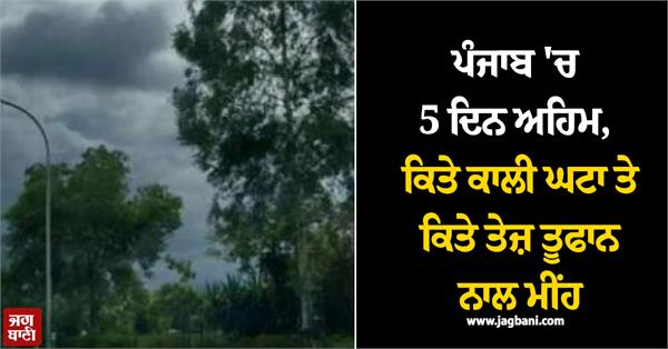 heavy rains with strong winds in punjab
