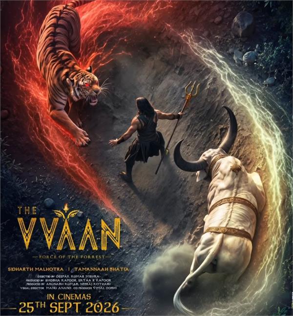 sidharth  tamannaah  s the vvaan   force of the forest to release on sept 25