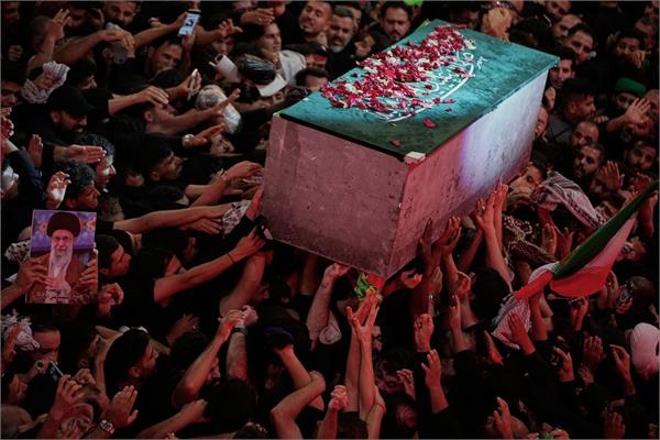 ayatollah khamenei funeral procession