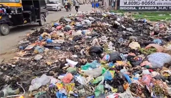 dinanagar city has become a garbage dump  risk of spreading diseases