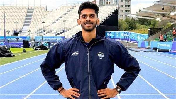 sreeshankar secures a spot in the commonwealth games long jump final