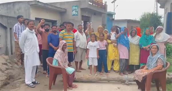 protest by villagers in bamiyal