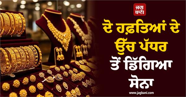 gold falls from two week high  know why gold silver crashed