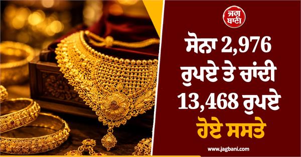 gold 2 976 and silver by rs 13 468 in a week  prices of 18 22 24k