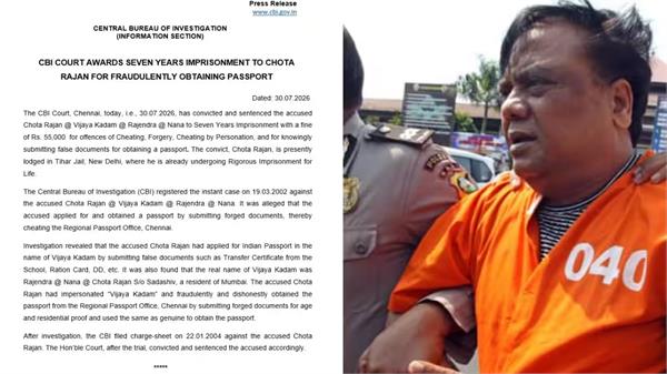 big blow to underworld don chhota rajan