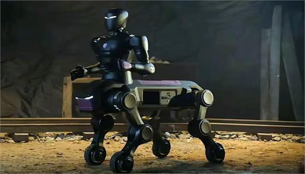 china created world  s first centaur robot