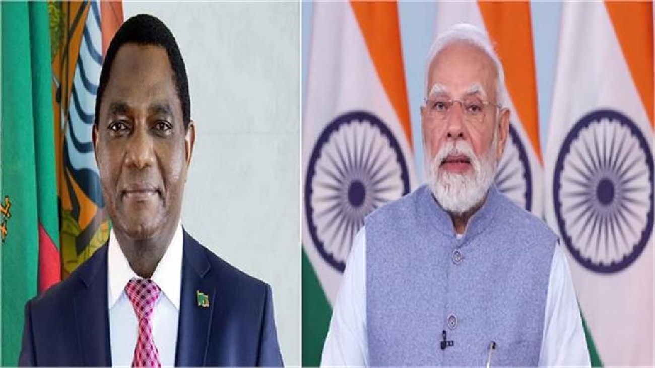 ਹਿਚਿਲੇਮਾ ਮੁੜ ਬਣੇ Zambia ਦੇ ਪ੍ਰੈਜ਼ੀਡੈਂਟ: PM ਮੋਦੀ ਨੇ ਦਿੱਤੀ ਵਧਾਈ, ਦੁਵੱਲੇ ਸਬੰਧ ਮਜ਼ਬੂਤ ਕਰਨ ਦੀ ਪ੍ਰਗਟਾਈ ਆਸ