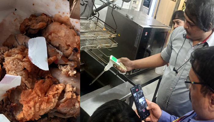 ਬਦਬੂਦਾਰ ਚਿਕਨ ਮਿਲਣ ਦੀ ਸ਼ਿਕਾਇਤ ''ਤੇ KFC ਆਊਟਲੈੱਟ ''ਤੇ ਛਾਪਾ, ਕਰਨਾਟਕ ''ਚ ਗੋਦਾਮ ਸੀਲ