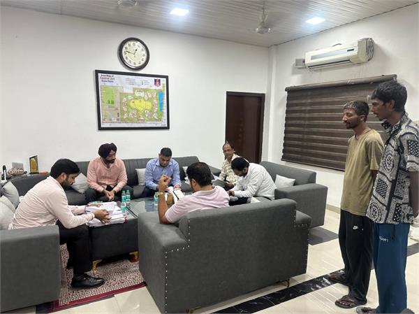 special   camp court   held in kapurthala central jail