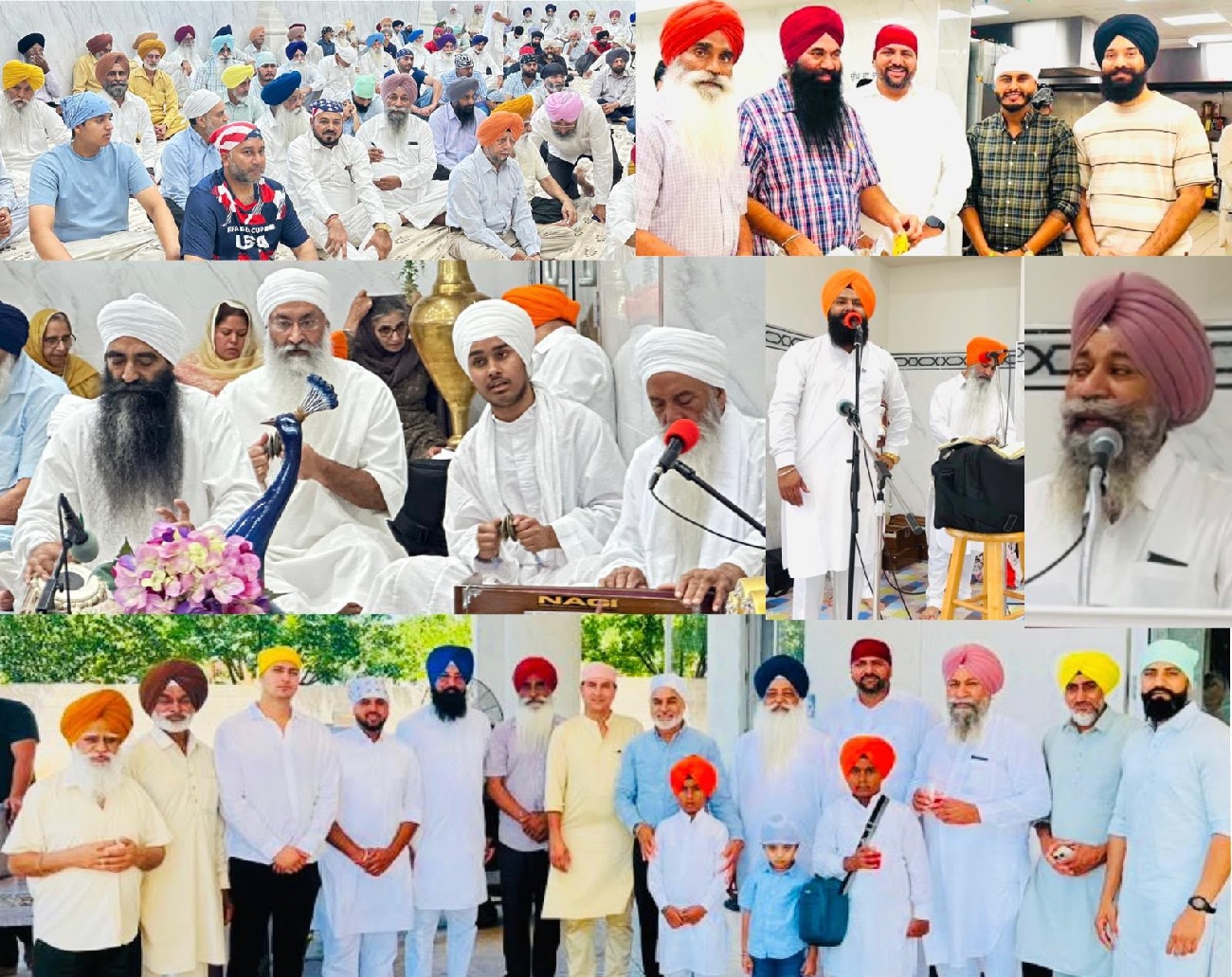 ਫਰਿਜ਼ਨੋ ''ਚ ਬਾਬਾ ਭਾਈ ਰੂਪ ਚੰਦ ਜੀ ਦੀ ਬਰਸੀ ਸ਼ਰਧਾ ਤੇ ਉਤਸ਼ਾਹ ਨਾਲ ਮਨਾਈ