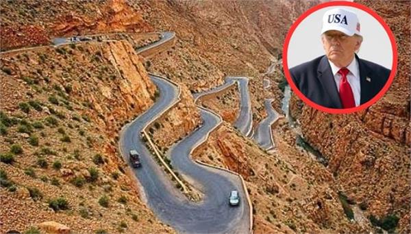 morocco names 1 055 km highway after trump